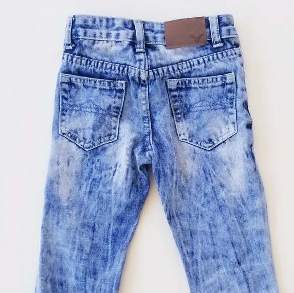 City Ink Jeans Acid Washed Jeans Size 4 Girls - Picture 13 of 13